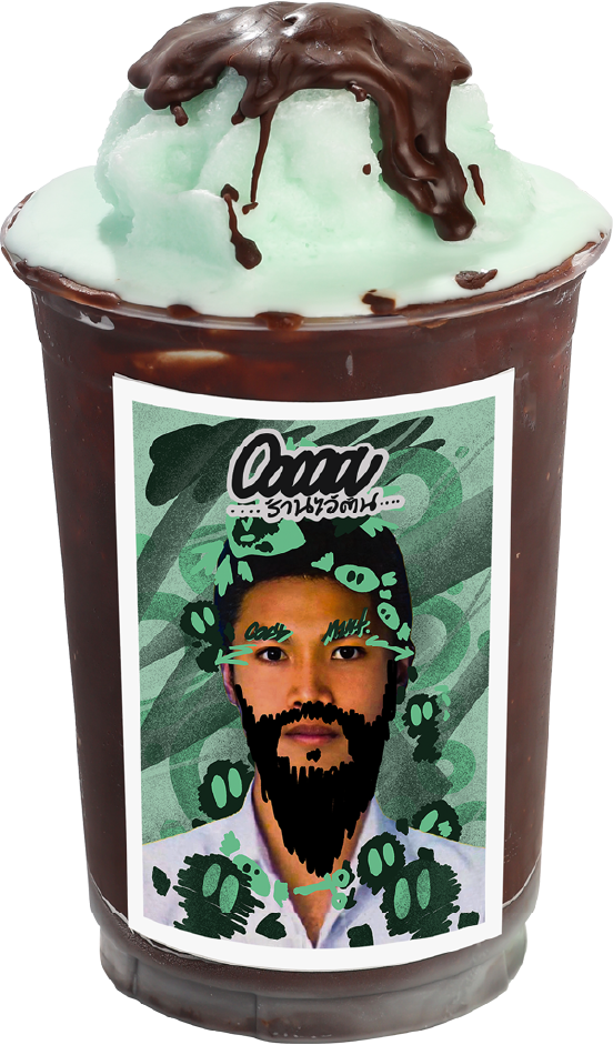 薄荷牛奶碎可可